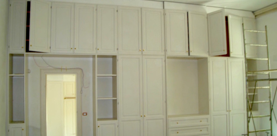 Armadiatura su misura con cassettone